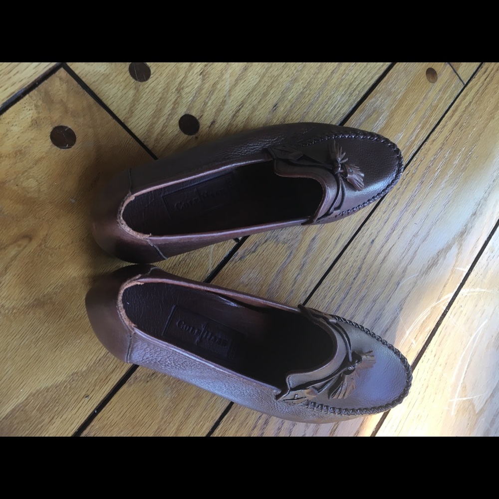 Cole Haan leather brown loafers - EUC